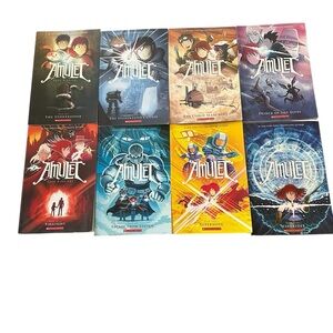Amulet Graphic Novel 8 Book Lot 1-3 5-9 Kazu Kibuishi Scholastic Paperback